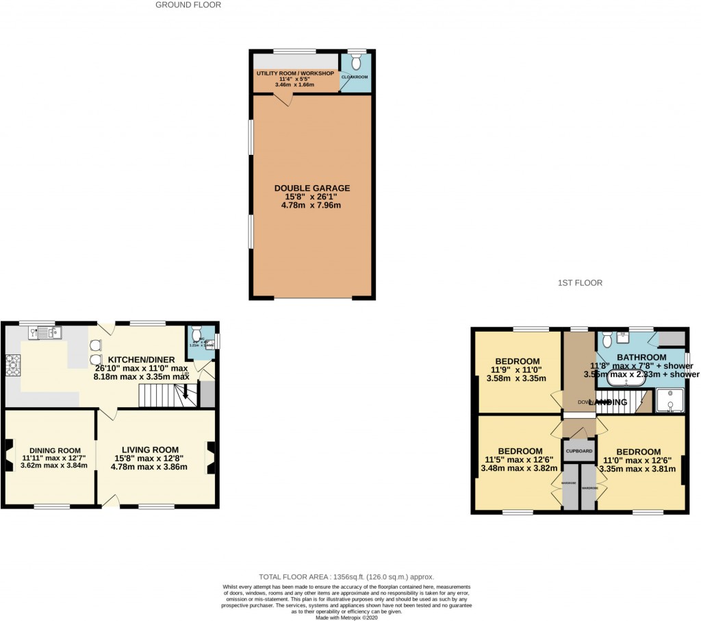 Floorplans For Somerton, Somerset