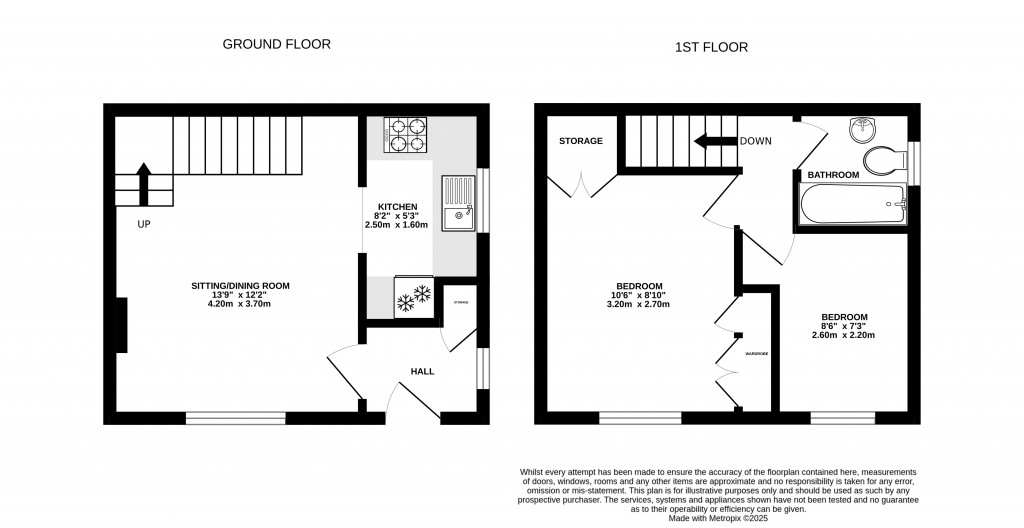 Floorplans For Sheldon Drive, Wells, Somerset