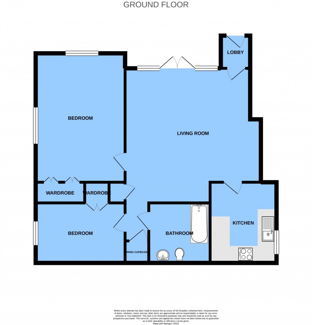 Floorplans For St Martins Way, Battle, East Sussex