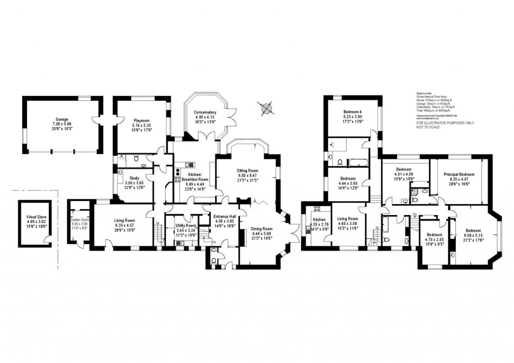 Floorplans For Emery Down, Lyndhurst, SO43