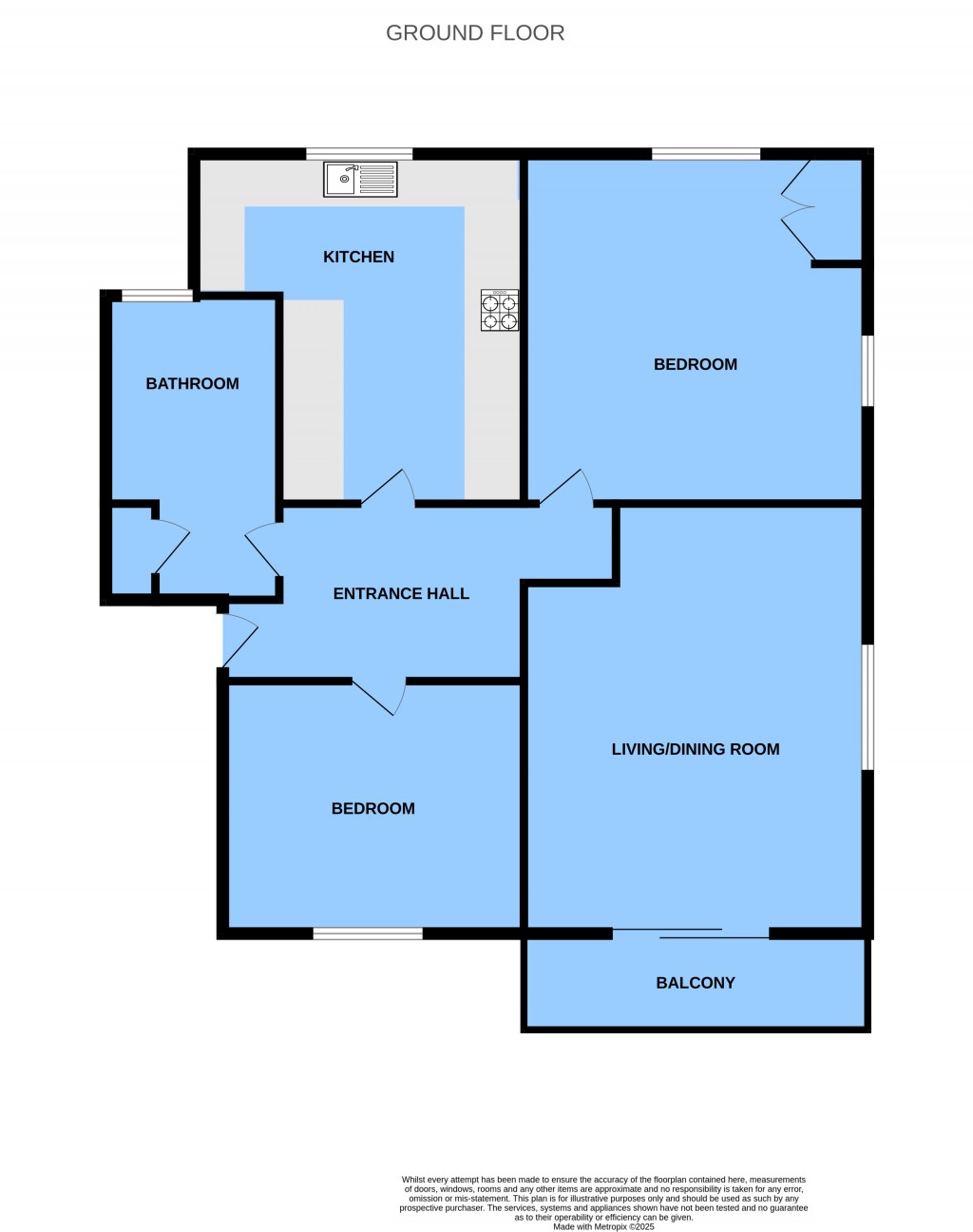 Floorplans For Battle Gates, Battle, East Sussex