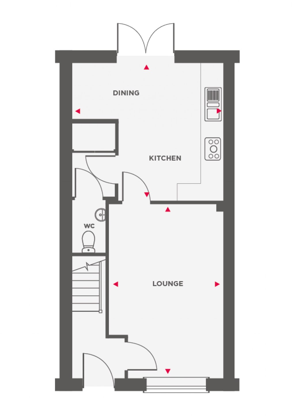 Floorplans For Beauchamps Drive, Midsomer Norton