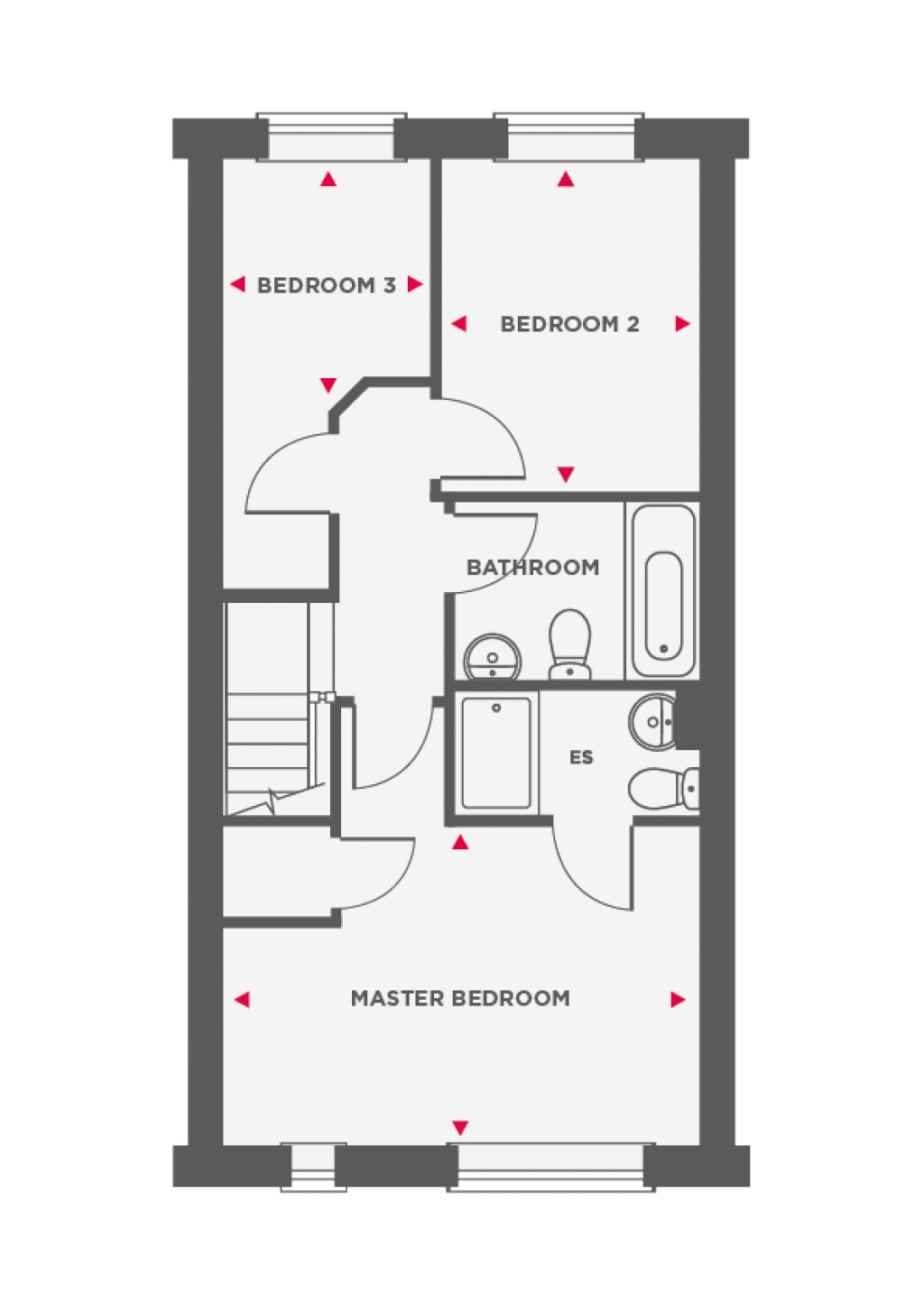 Floorplans For Beauchamps Drive, Midsomer Norton