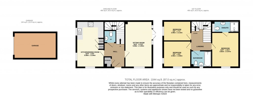 Floorplans For Haybridge, Wells, Somerset