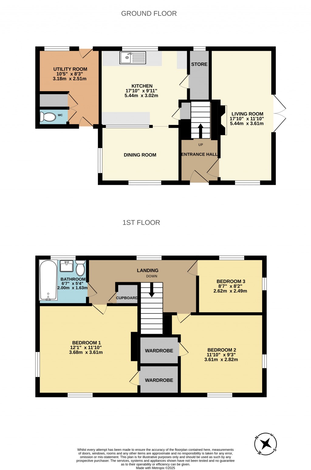 Floorplans For Marshalls Elm, Street, Somerset