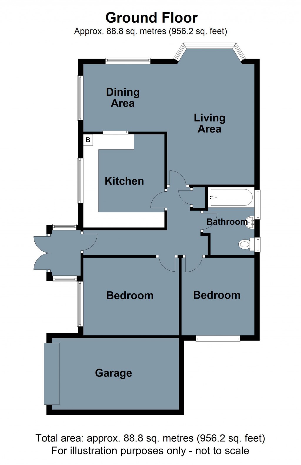 Floorplans For Hastings Road, Battle, East Sussex