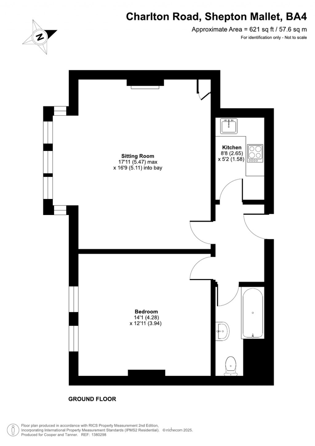 Floorplans For Charlton Road, Shepton Mallet, Somerset