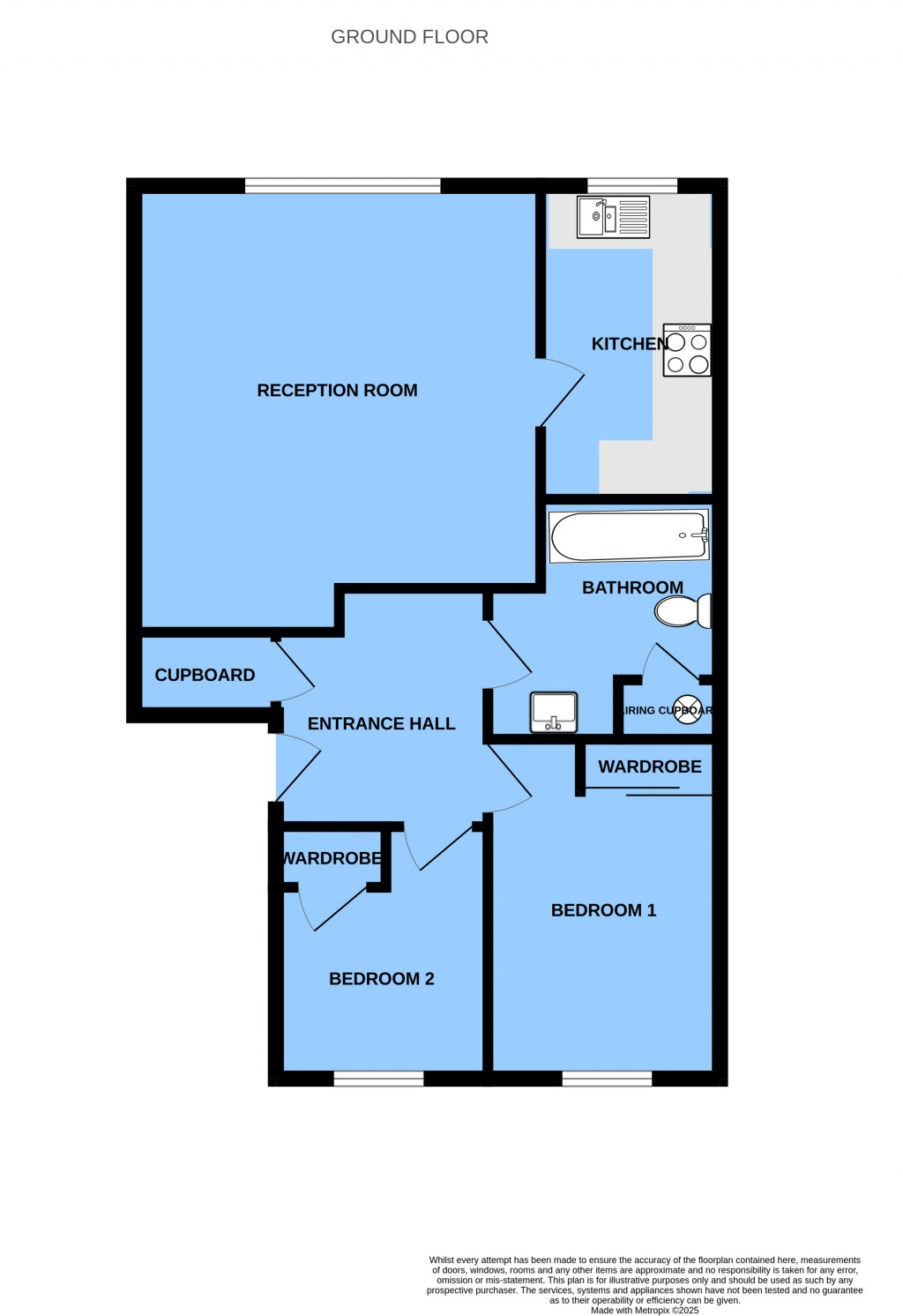 Floorplans For Woodhams Close, Battle, East Sussex