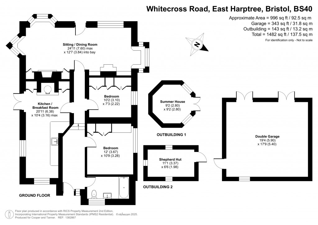 Floorplans For East Harptree, Bristol