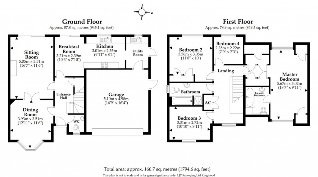 Floorplans For Christchurch Road, Ringwood, BH24