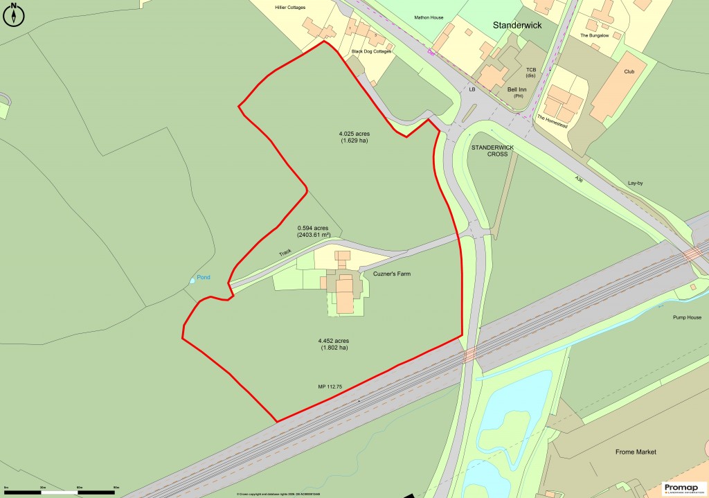 Floorplans For Standerwick, Frome, Somerset