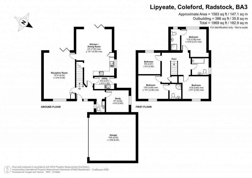 Floorplans For Lipyeate, Coleford, Radstock