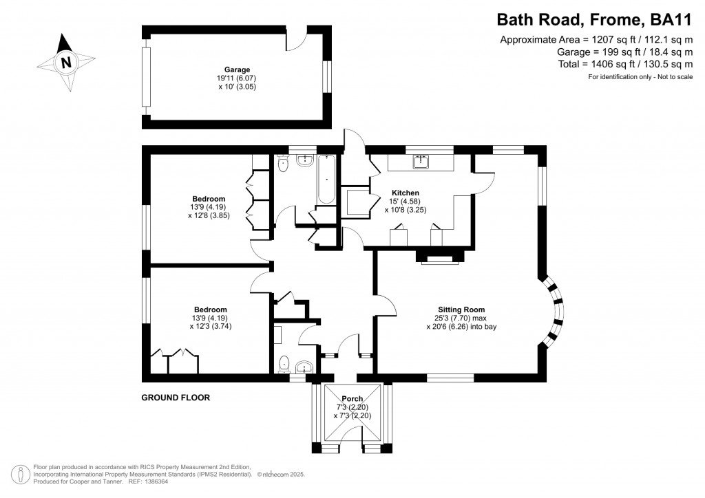 Floorplans For Bath Road, Frome, Somerset