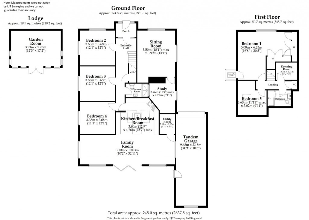 Floorplans For Hightown Road, Ringwood, BH24