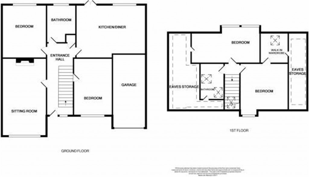 Floorplans For Gorselands, SEDLESCOMBE
