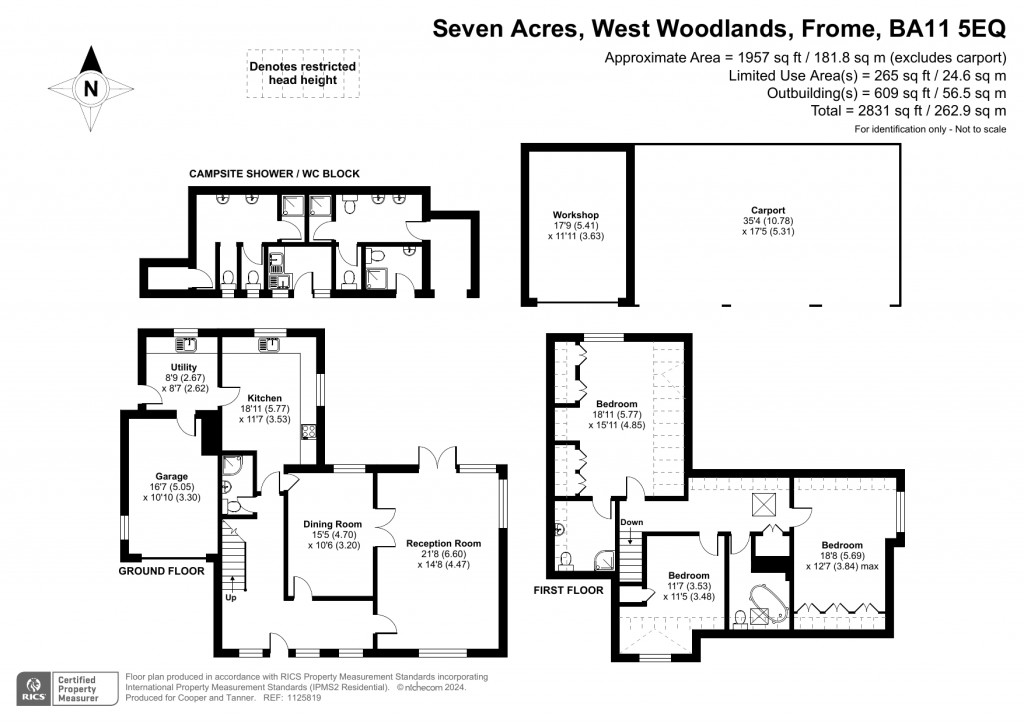Floorplans For West Woodlands, Frome, Somerset