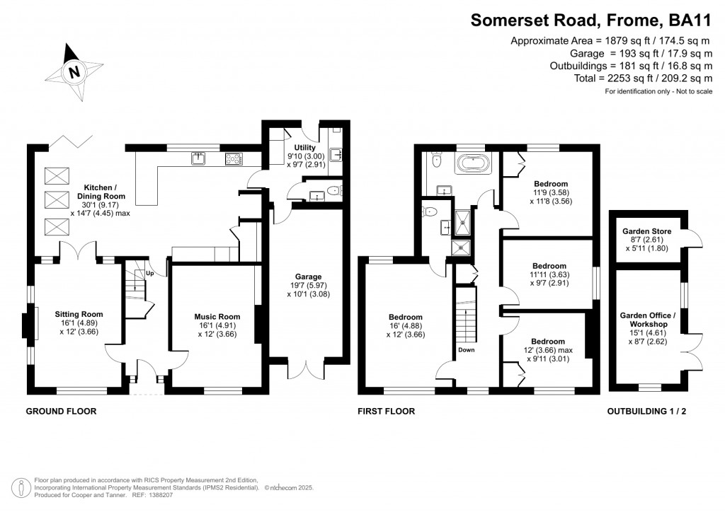 Floorplans For Frome, Somerset