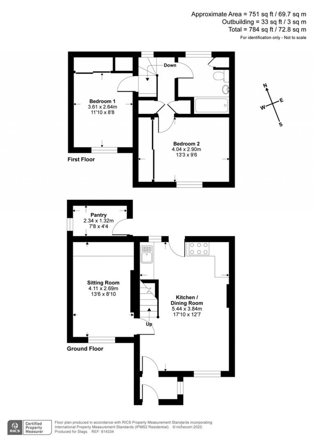 Floorplans For Tracebridge, Ashbrittle, Wellington