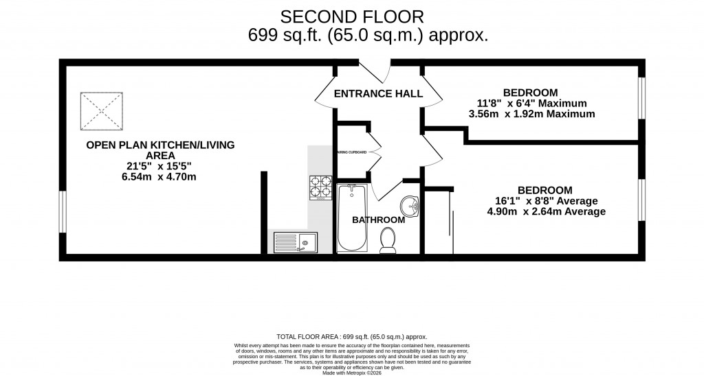 Floorplans For Coachmans Yard, Glastonbury, Somerset