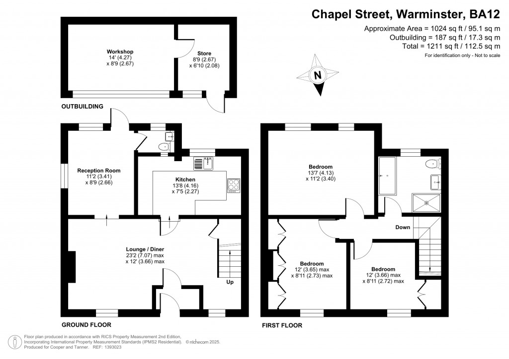 Floorplans For Chapel Street, Warminster, Wiltshire