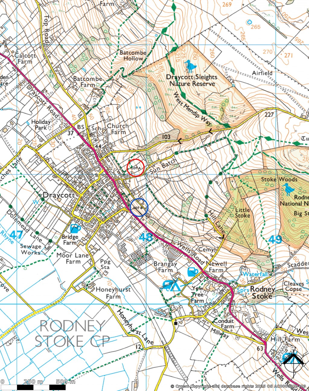 Floorplans For Lot B - Swans Lane, Draycott, Somerset