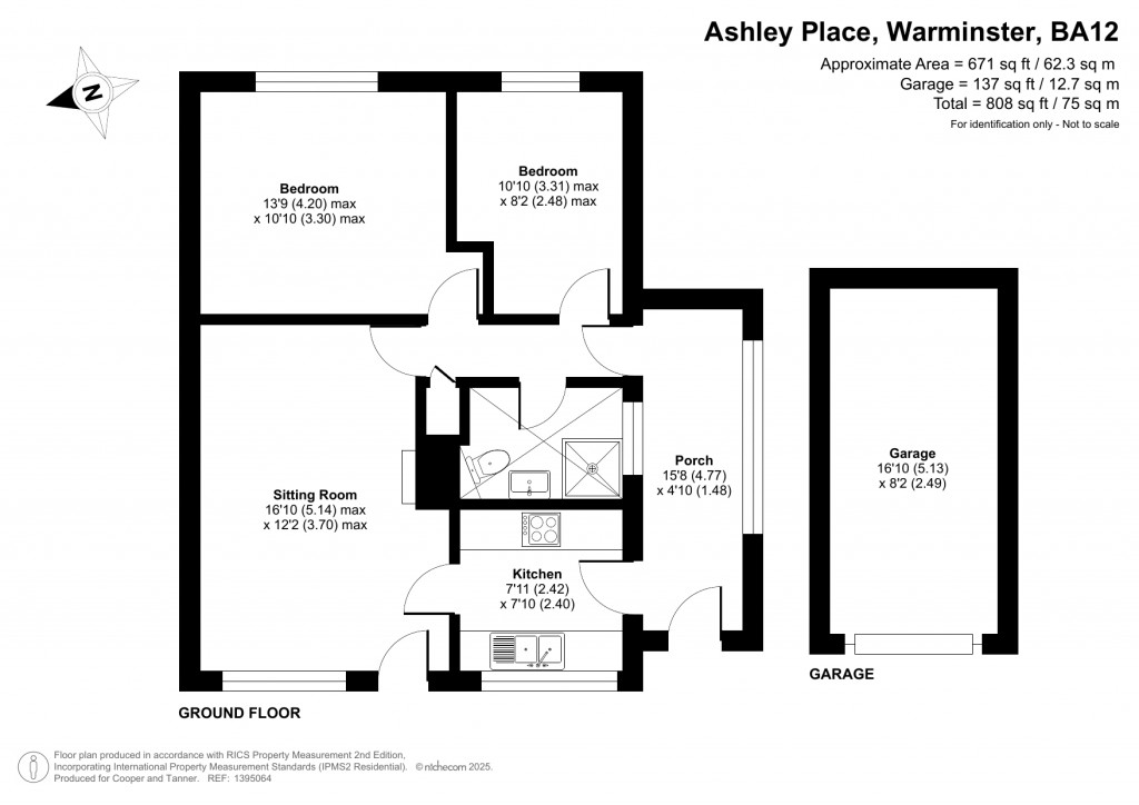 Floorplans For Ashley Place, Warminster, Wiltshire