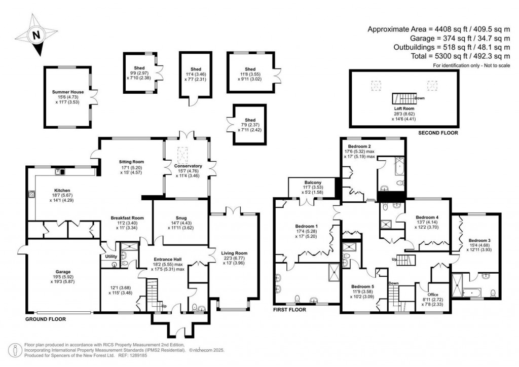 Floorplans For Armstrong Road, Brockenhurst, SO42