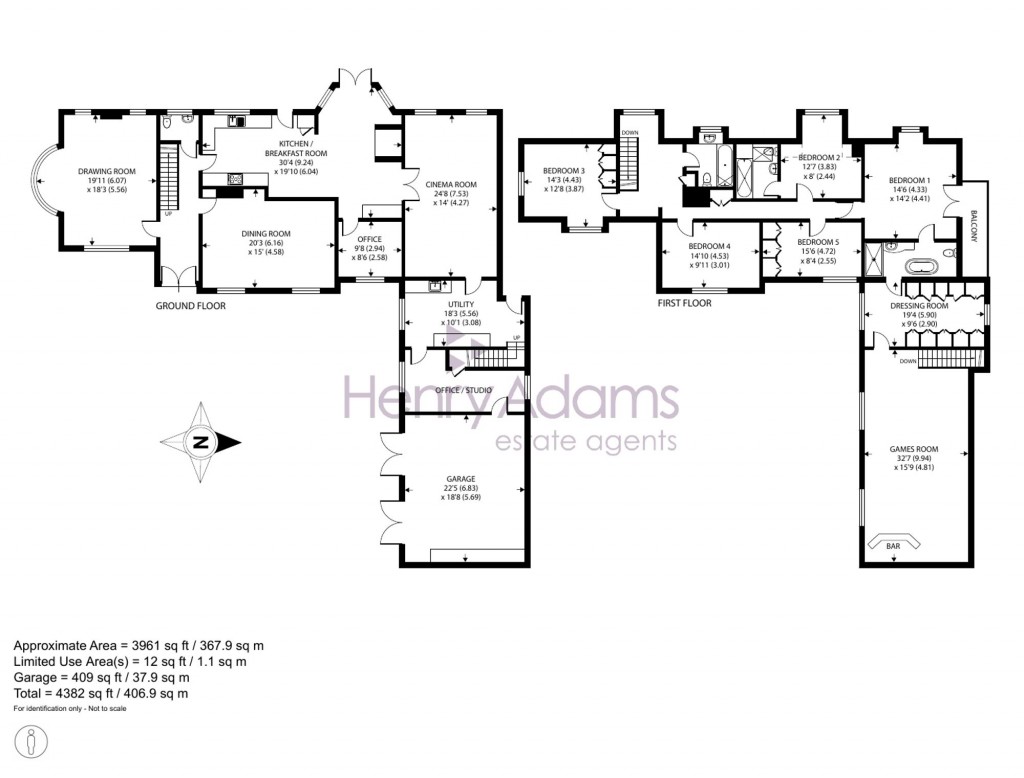 Floorplans For Merrywood Lane, Thakeham, RH20
