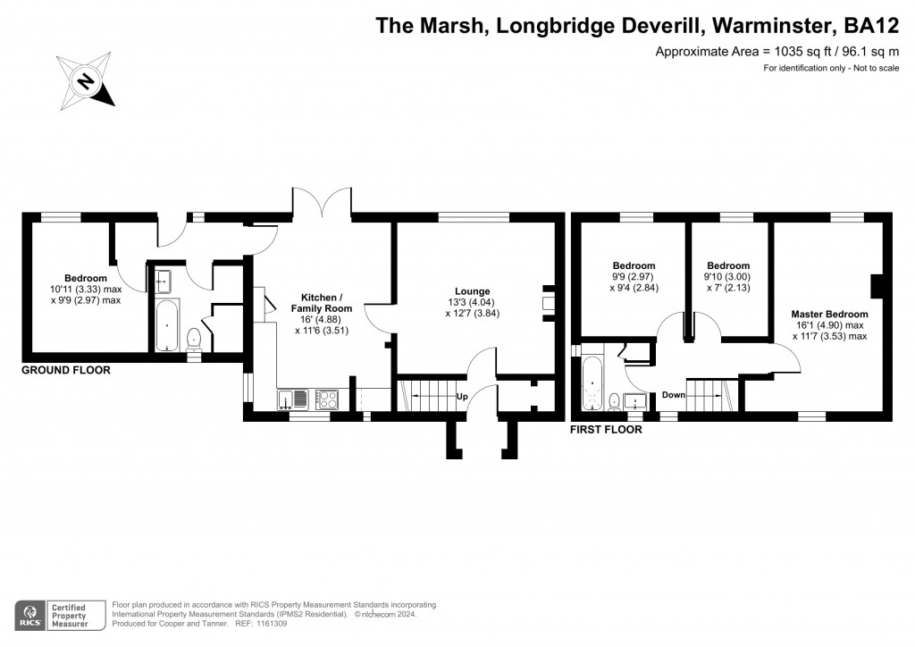 Floorplans For Longbridge Deverill, Wiltshire