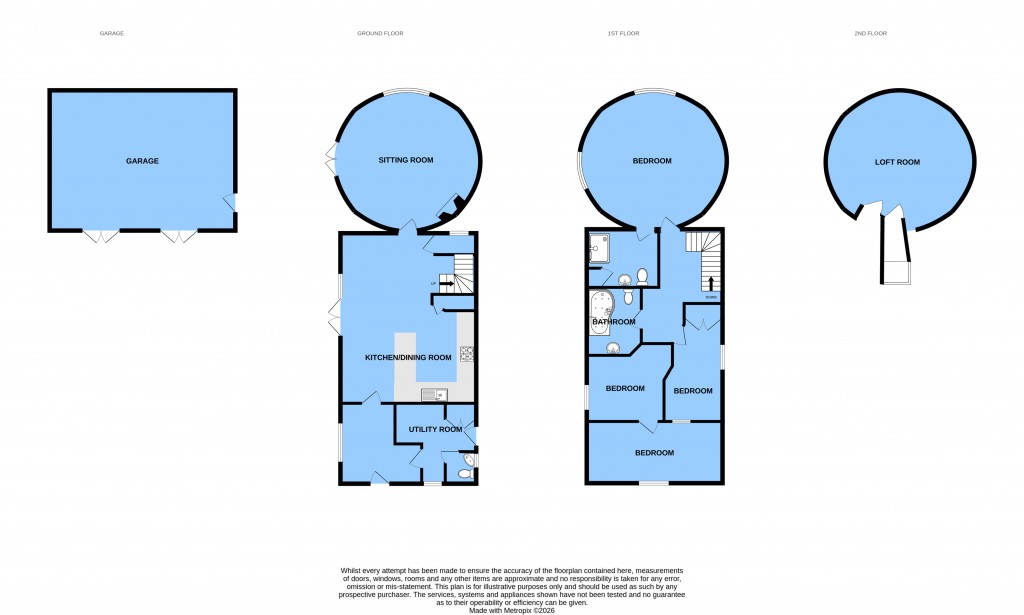 Floorplans For Hurst Green, Etchingham, East Sussex