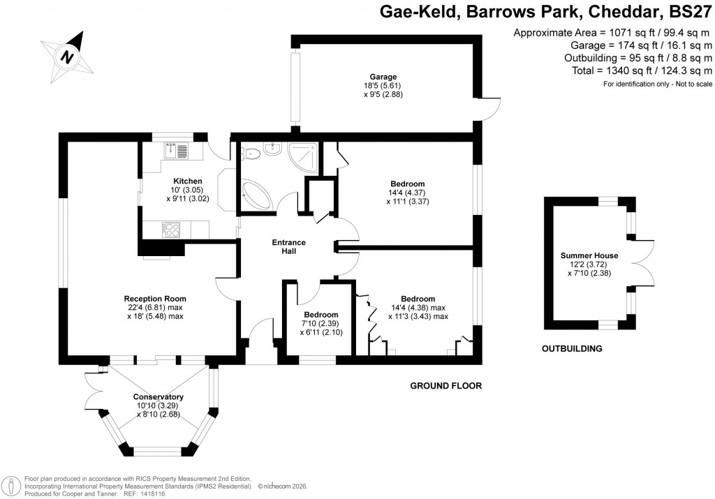 Floorplans For Barrows Park, Cheddar, Somerset
