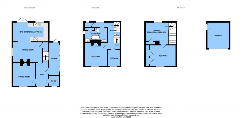 Floorplans For Netherfield Road, NETHERFIELD, East Sussex