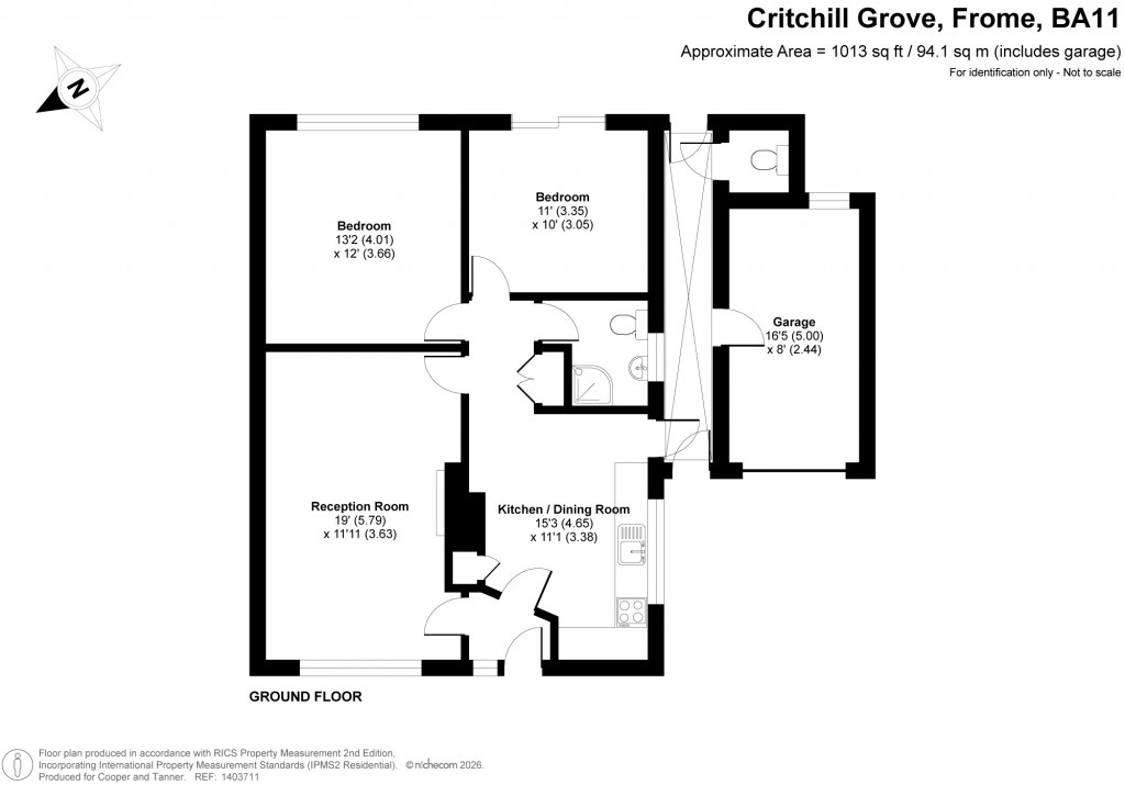 Floorplans For Frome, Somerset