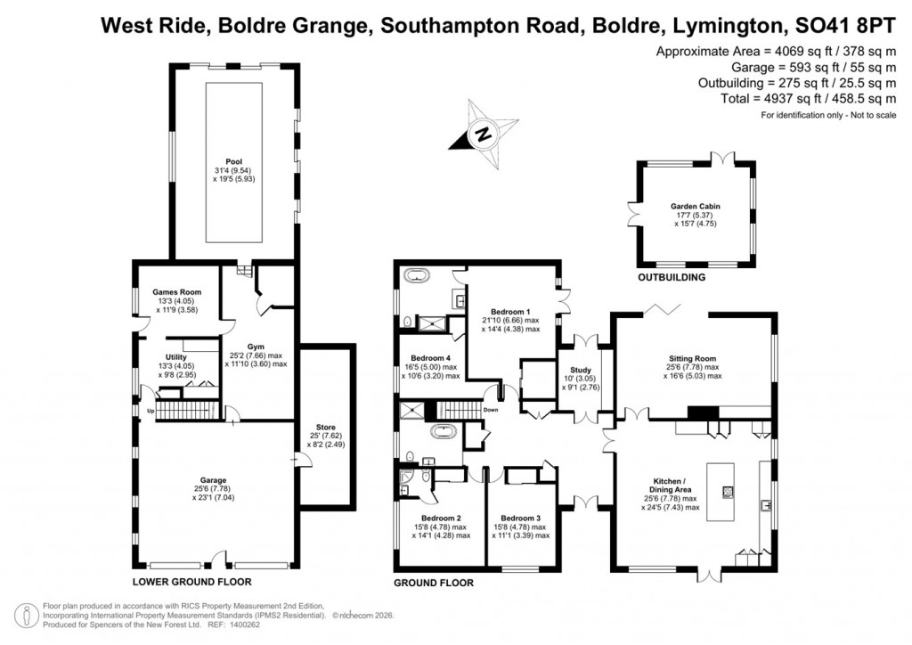 Floorplans For Boldre Grange, Boldre, Lymington, SO41