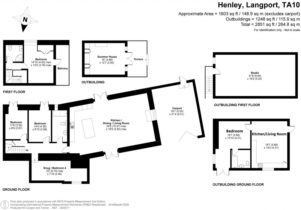 Floorplans For Henley Road, Henley, Somerset