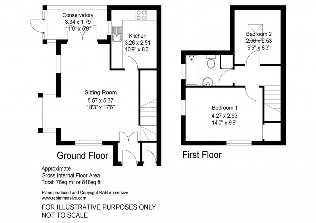 Floorplans For Wellands Road, Lyndhurst, SO43