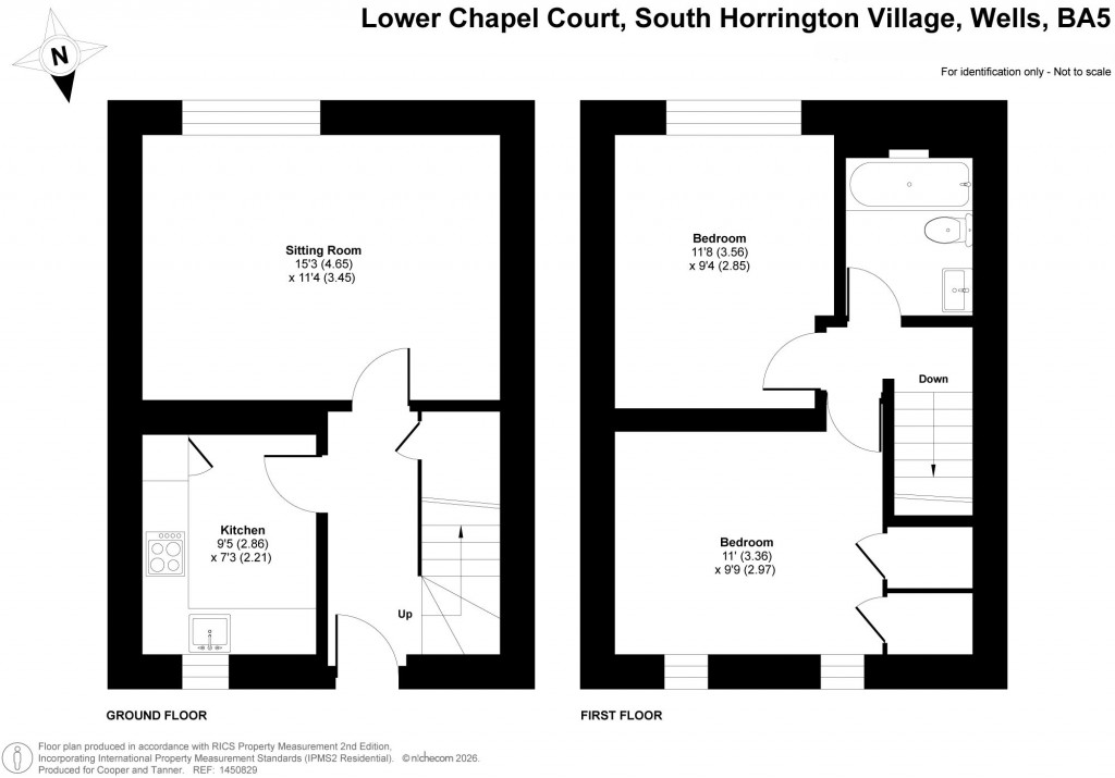 Floorplans For South Horrington Village, Wells, Somerset