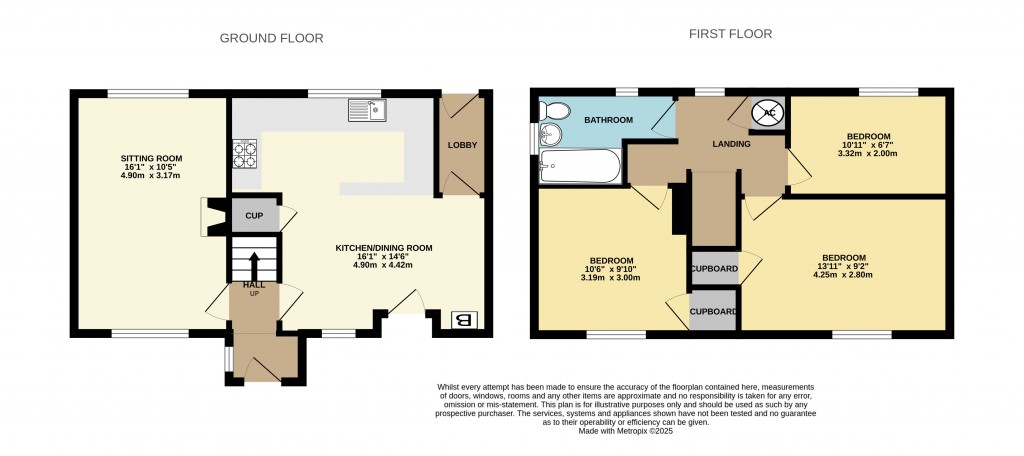 Floorplans For Churchill Road East, Wells, Somerset