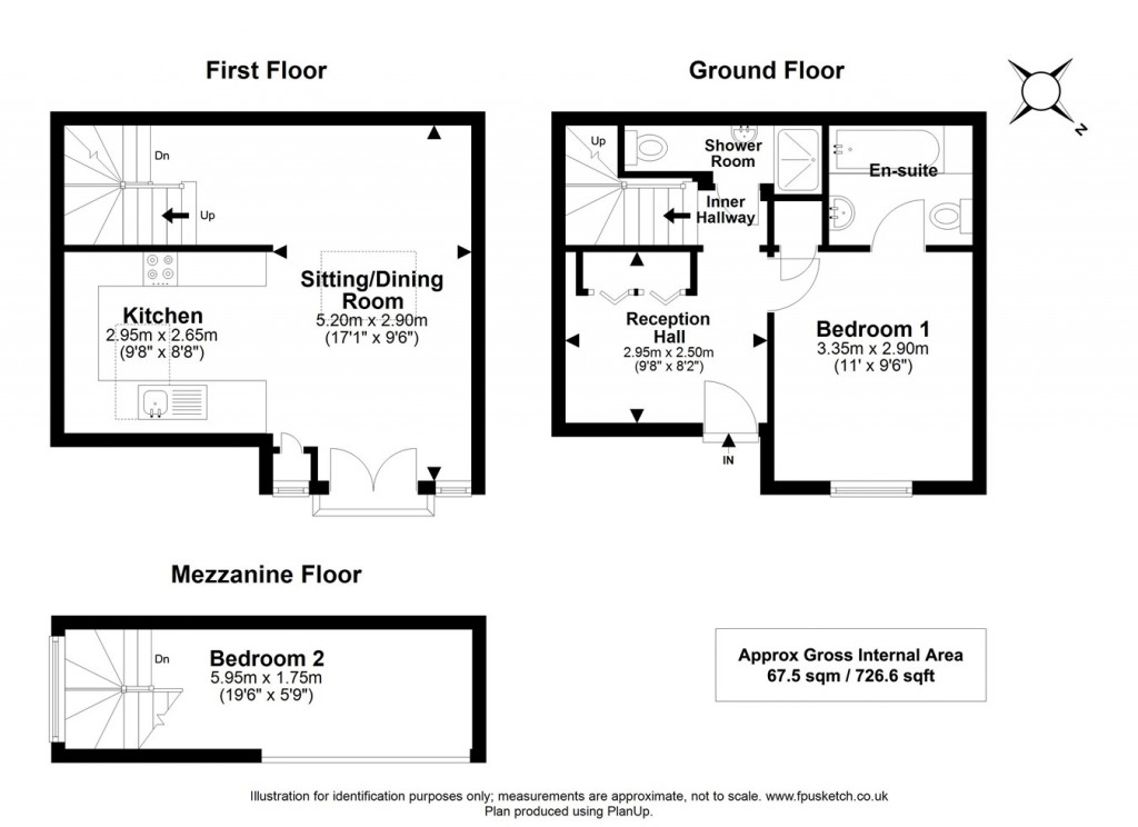 Floorplans For High Street, Lymington, SO41
