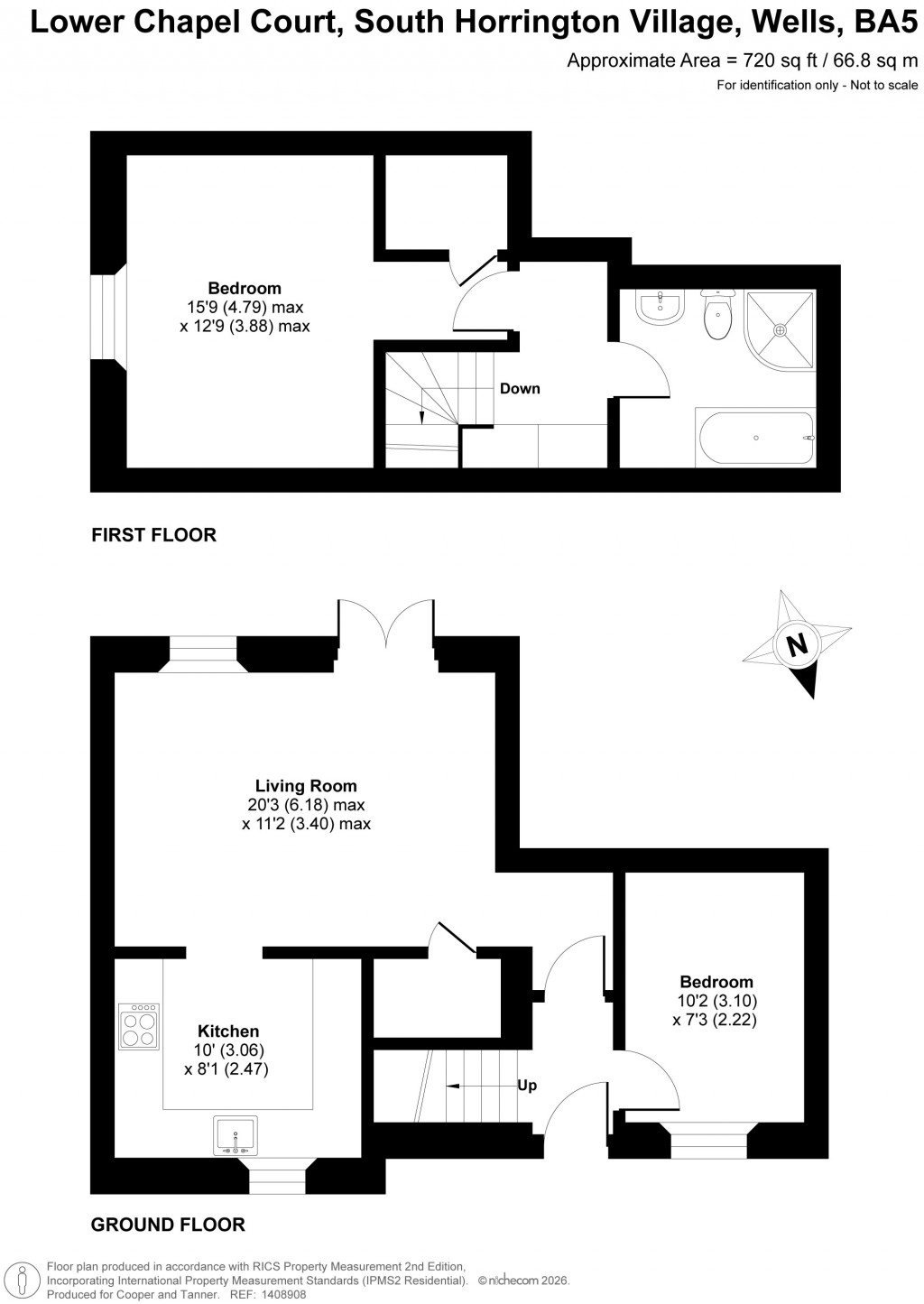 Floorplans For South Horrington Village, Wells, Somerset