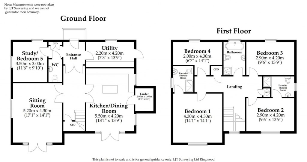 Floorplans For Birch Lane, Sandleheath, Fordingbridge, SP6