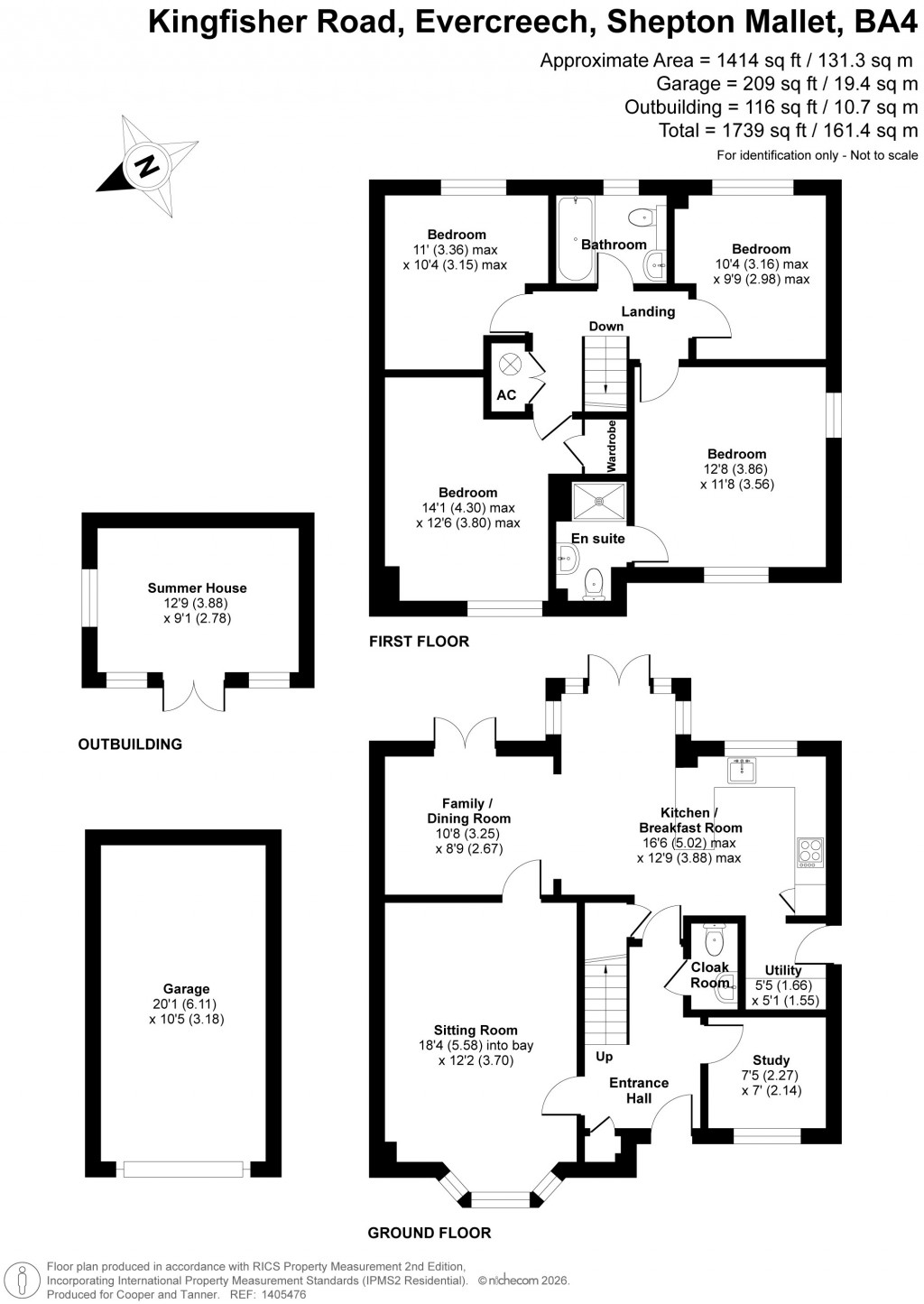 Floorplans For Kingfisher Road, Evercreech