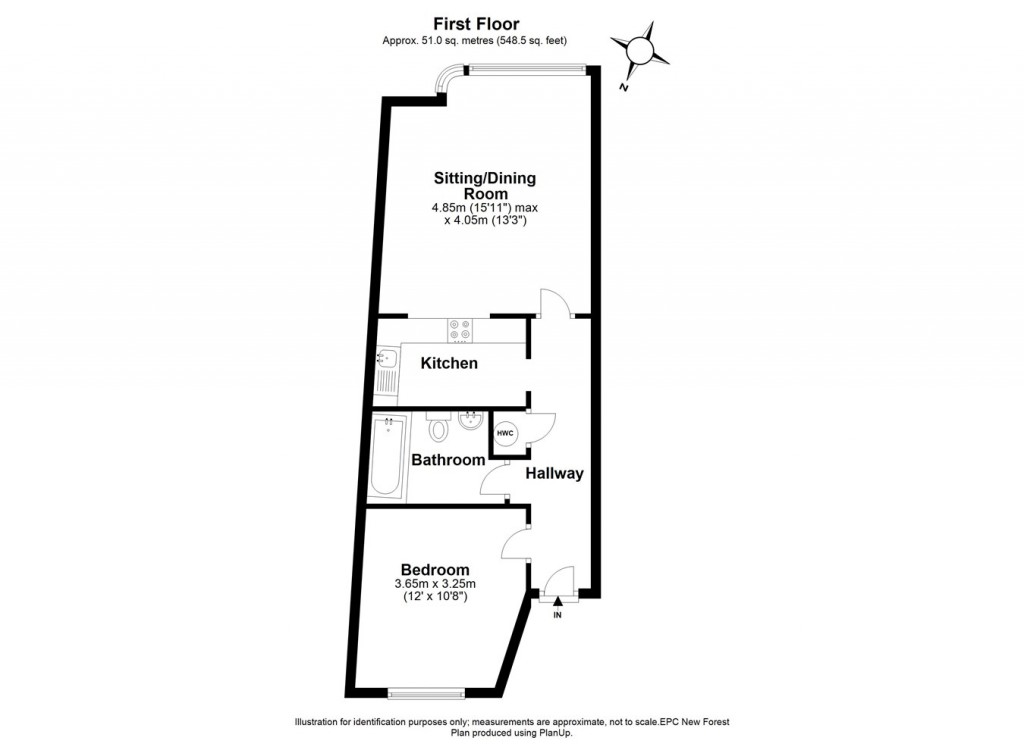 Floorplans For High Street, Lymington, SO41