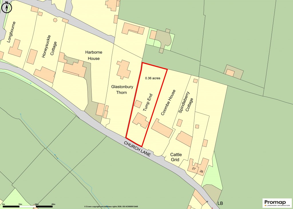 Floorplans For Church Lane, Compton Bishop, Somerset