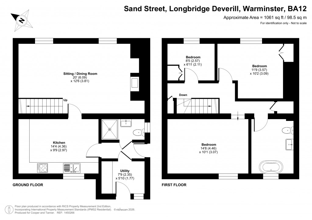 Floorplans For Longbridge Deverill, Wiltshire