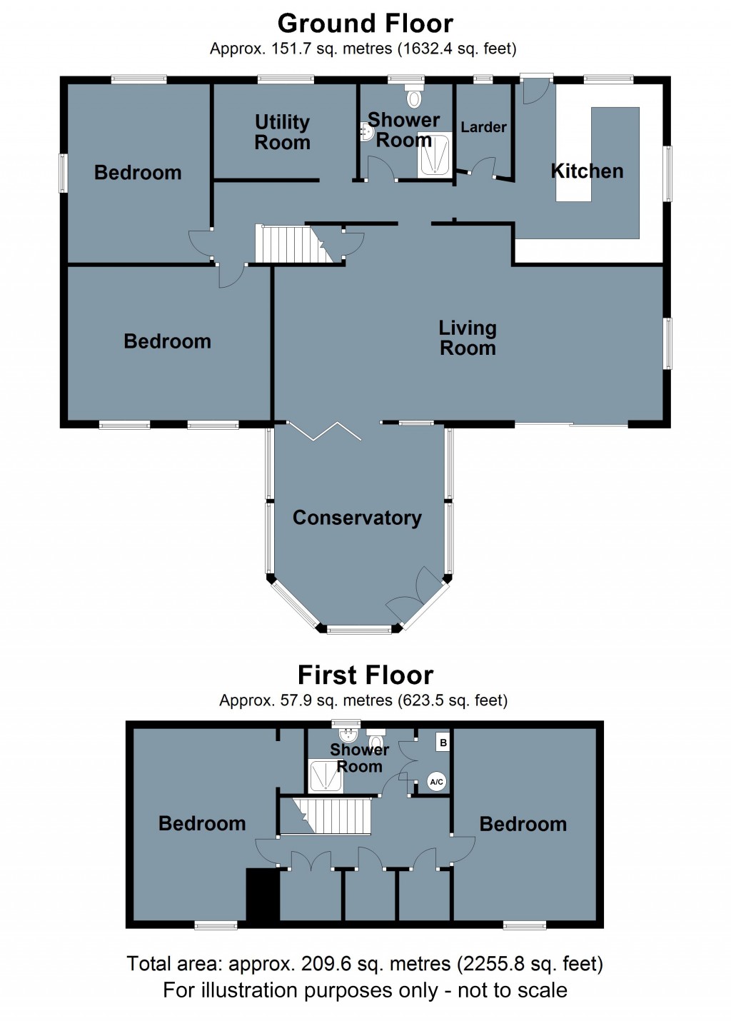 Floorplans For The Ridge, St Leonards-on-Sea, East Sussex