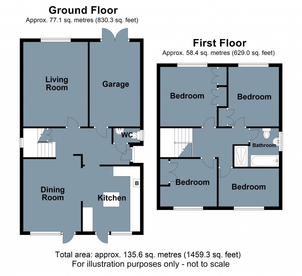 Floorplans For Canadia Road, Battle, East Sussex