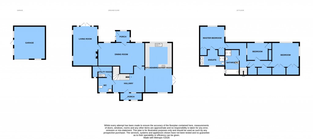 Floorplans For Stunts Green, Herstmonceux, East Sussex