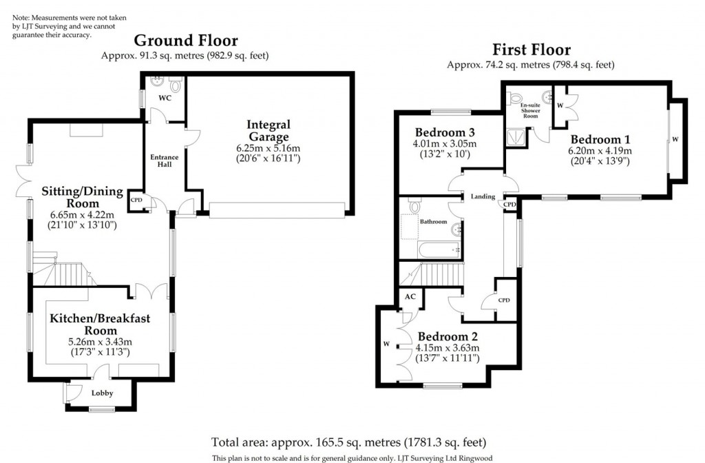 Floorplans For Ringwood Road, Verwood, BH31