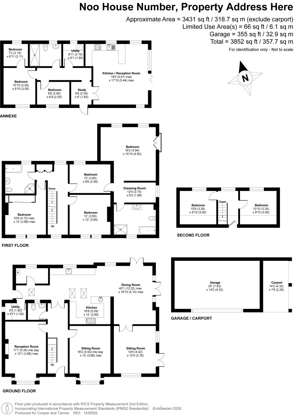 Floorplans For Asney Road, Walton, Somerset